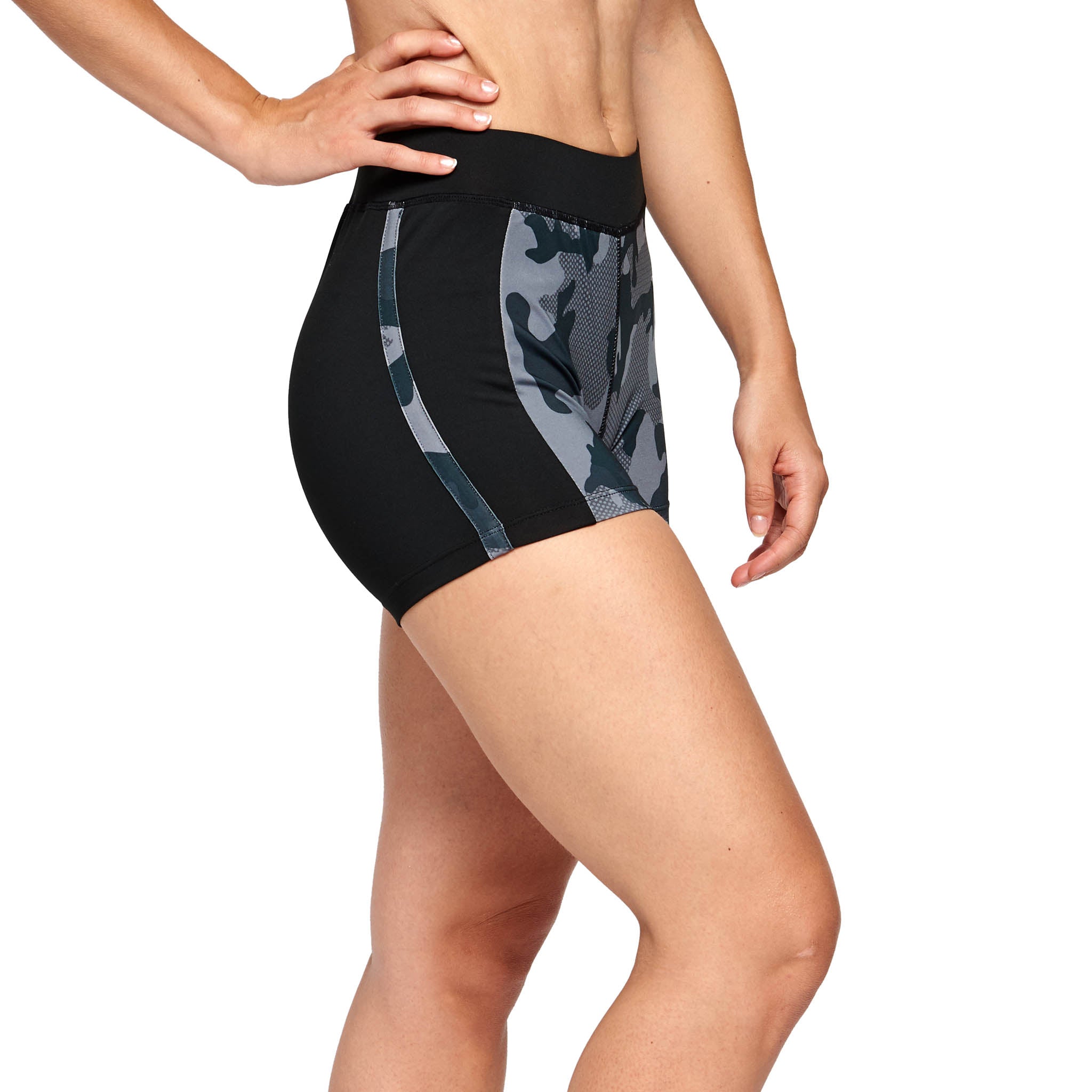 Pantalones cortos femeninos Leone Camo