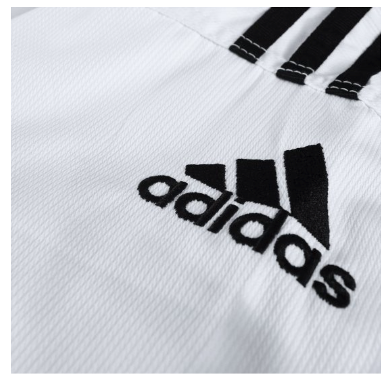 Dobok de Taekwondo Adidas Adi-club cuello negro