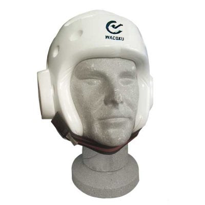 Casco Wacoku Blanco Aprobado WTF