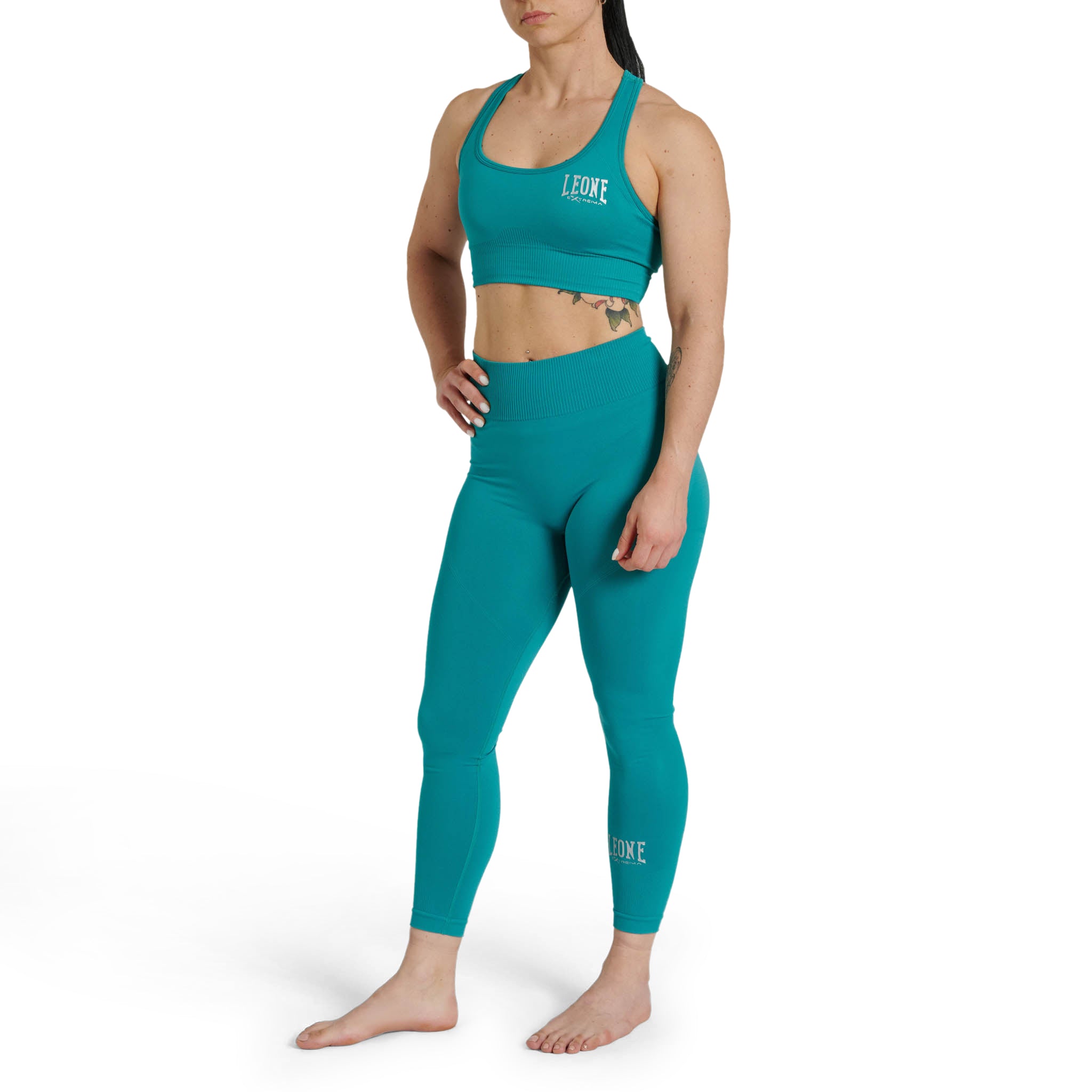 Camiseta superior con logo Leone