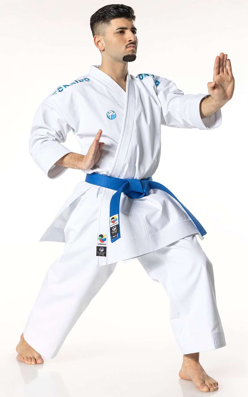 Karategi KATA TOKAIDO WKF Double Jacket Kata Master Slim Fit 
