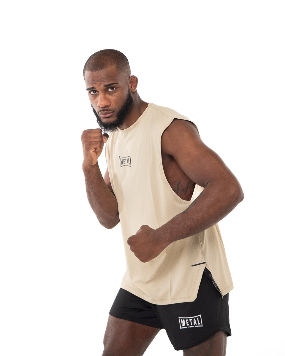 Canotta d'allenamento Oversized Metal Boxe - Fight Club Store