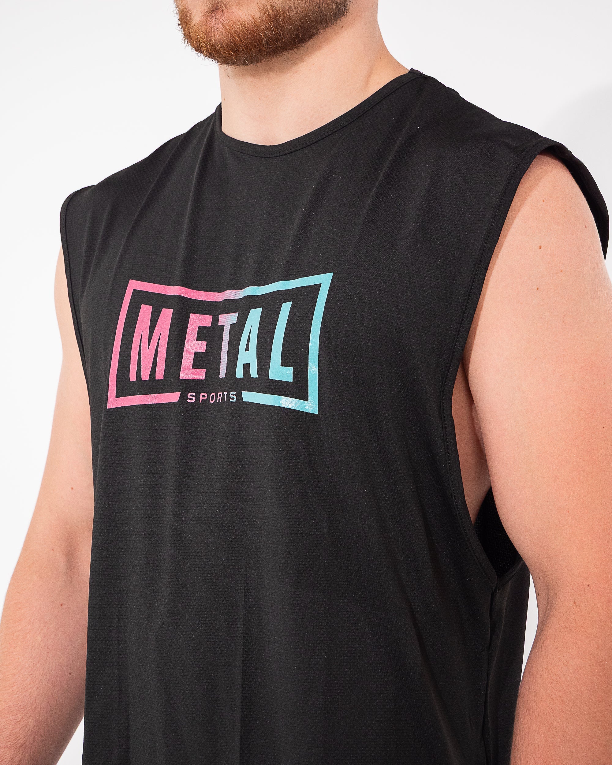 Camiseta de entrenamiento oversize Metal Boxe