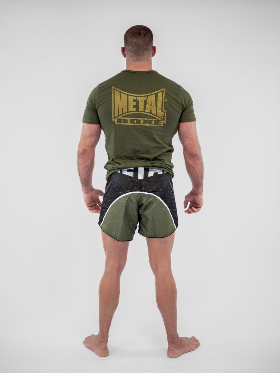 T-Shirt Metal Boxe Vintage Military - Fight Club Store
