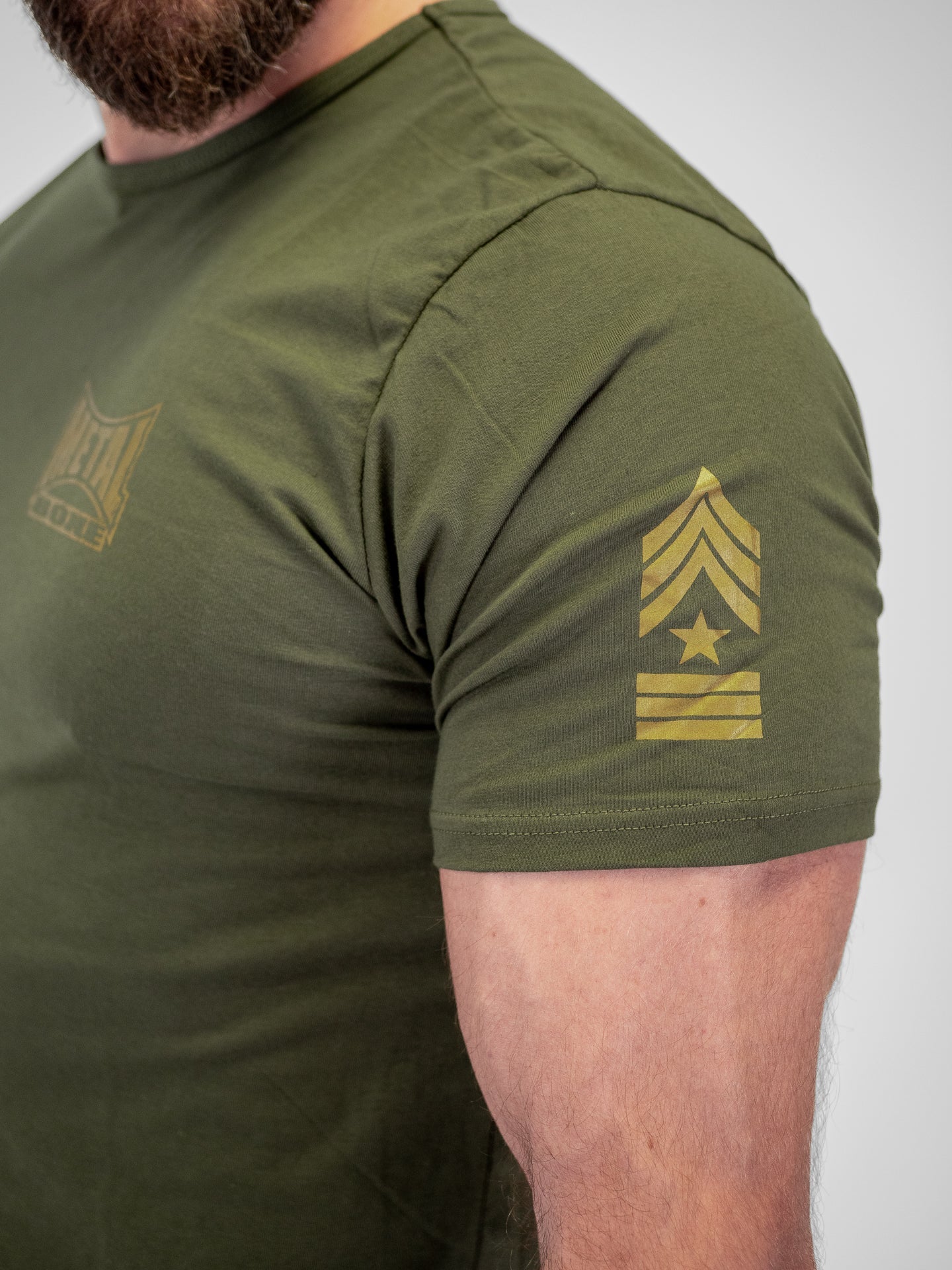 Vintage Military Metal Boxing T-Shirt