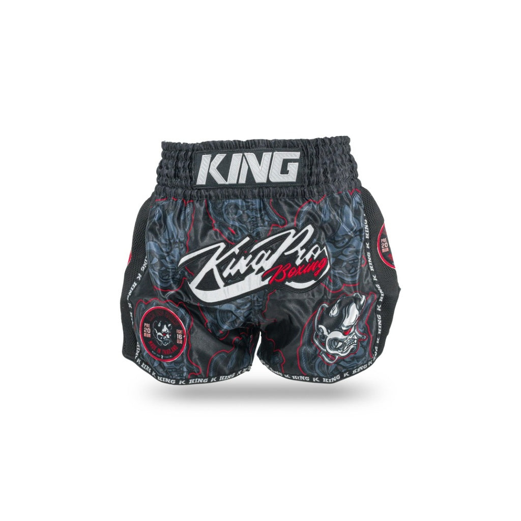 Pantalones cortos Muay Thai Rey Pro Boxeo Demonio
