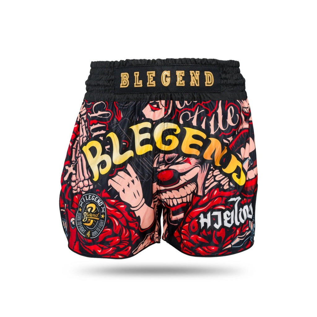 Pantalones cortos Muay Thai B Legend Payaso Espeluznante