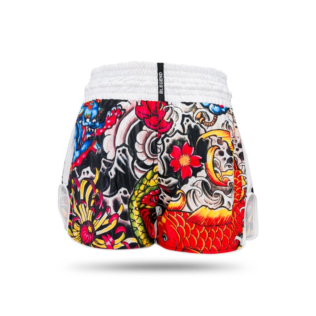 Pantalones cortos Muay Thai B Legend Dragón Koi