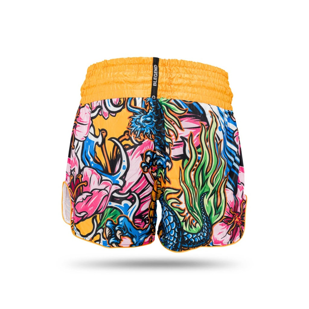 Pantalones cortos Muay Thai B Legend Dragón Koi