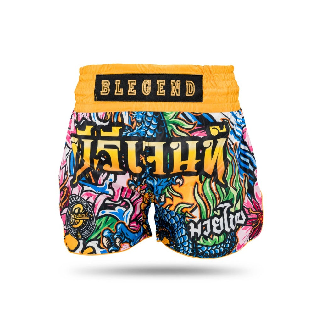 Pantalones cortos Muay Thai B Legend Dragón Koi