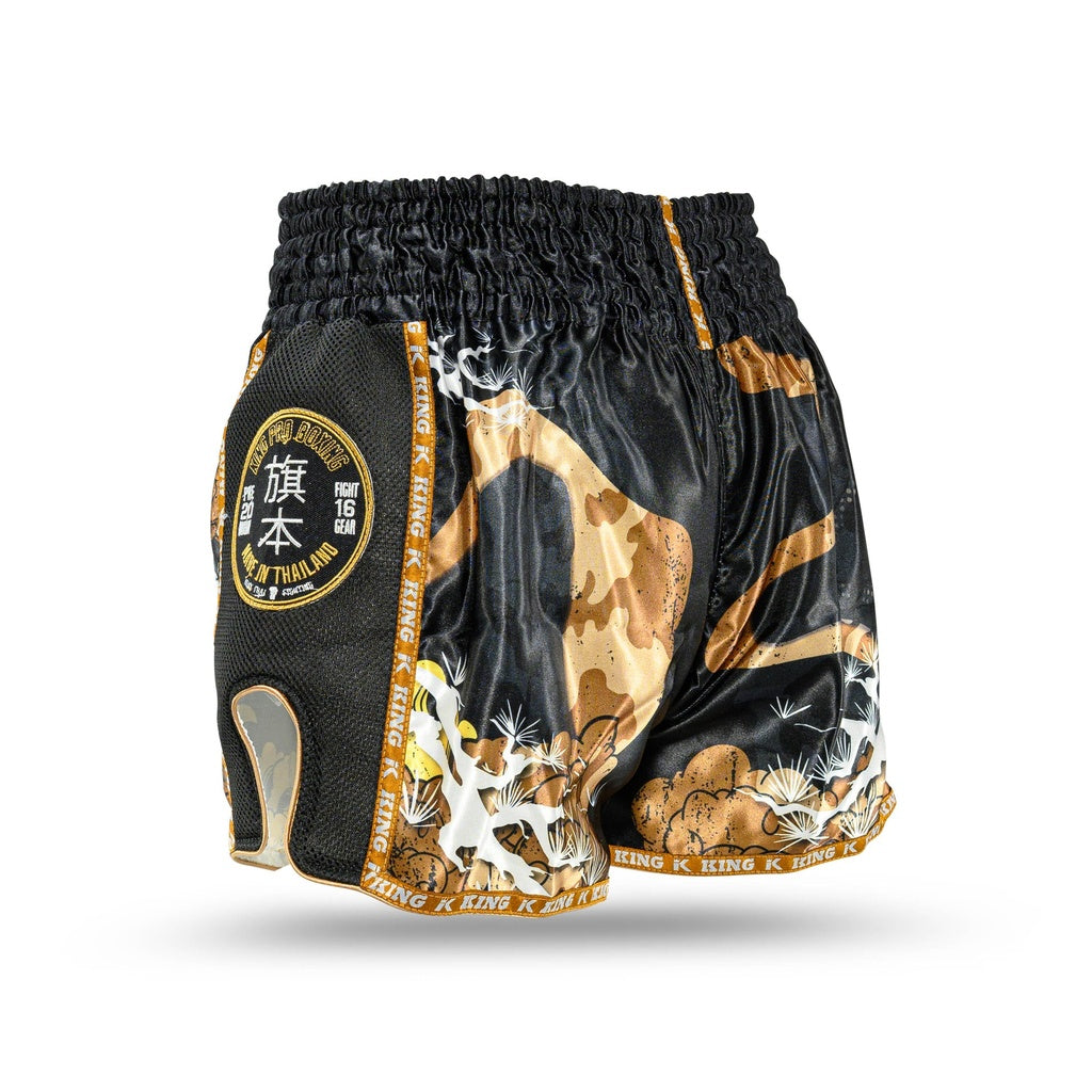 Pantalones cortos Muay Thai King Pro Boxeo Hatamoto