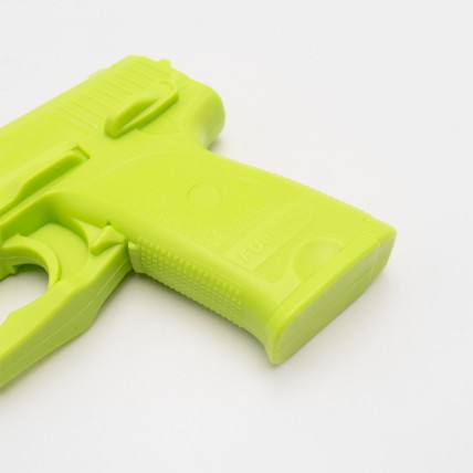 Pistolet en caoutchouc thermoplastique Réplique fidèle pour entraînement