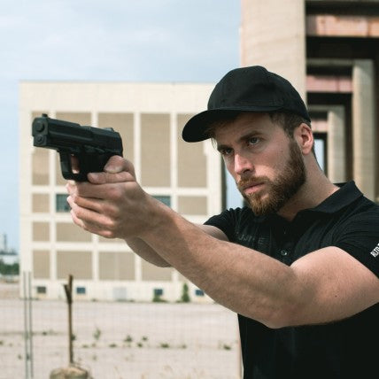 Pistolet en caoutchouc thermoplastique Réplique fidèle pour entraînement