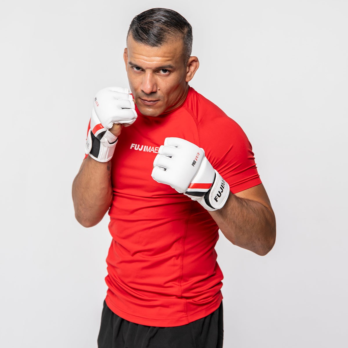 Camiseta ajustada de manga corta para entrenamiento