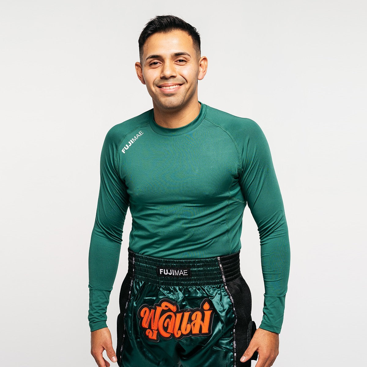 Camiseta ajustada de manga larga Fujimae