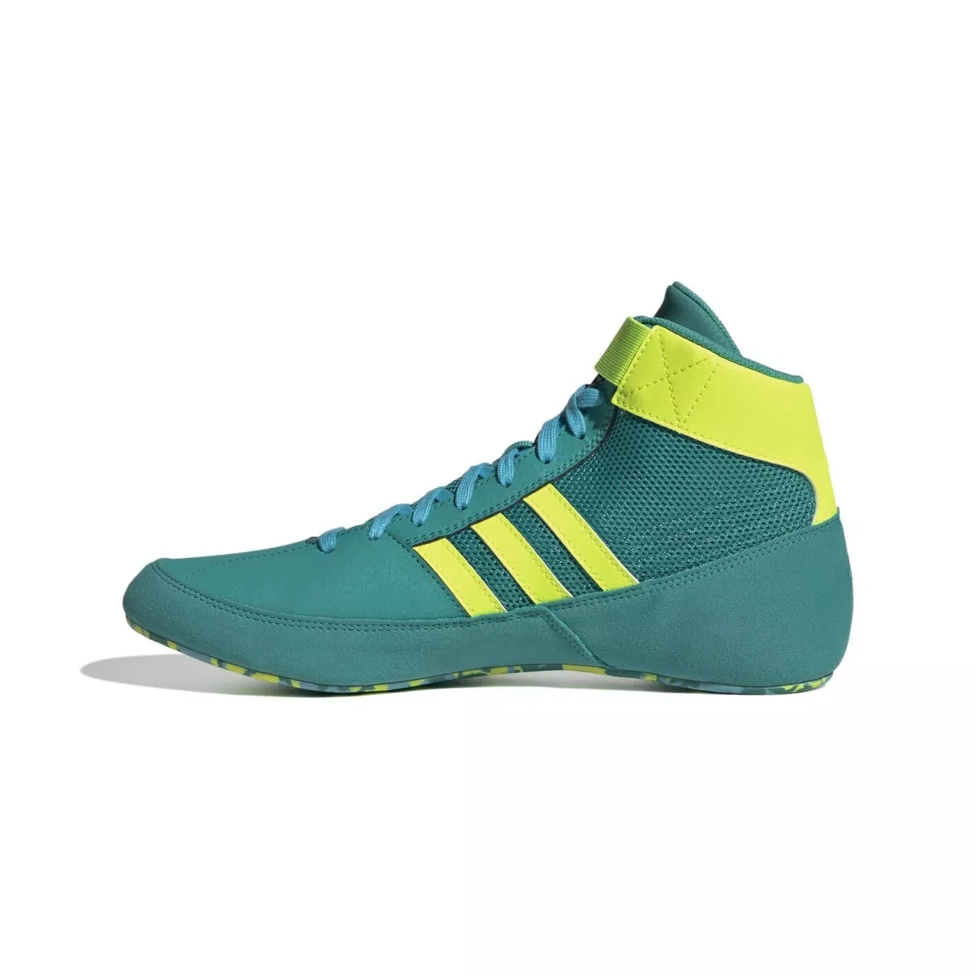 Zapatos de Lucha MMA Lucha Libre Adidas Havoc Verdes