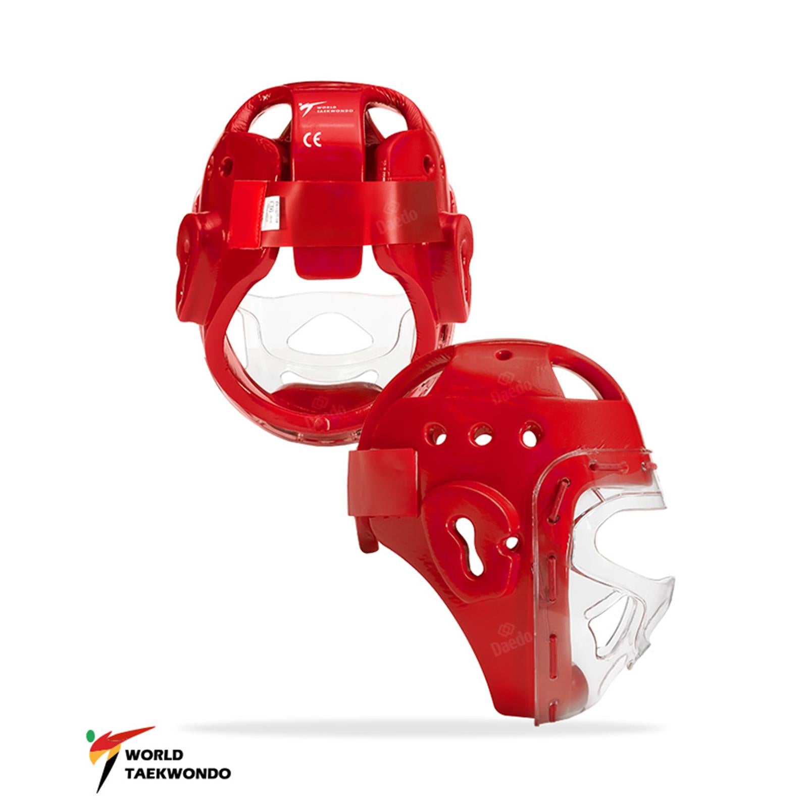 Casco de Taekwondo para Niños DAEDO con Visera Homologado WT