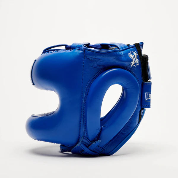 Casco con barra para nariz Leone El Más Grande