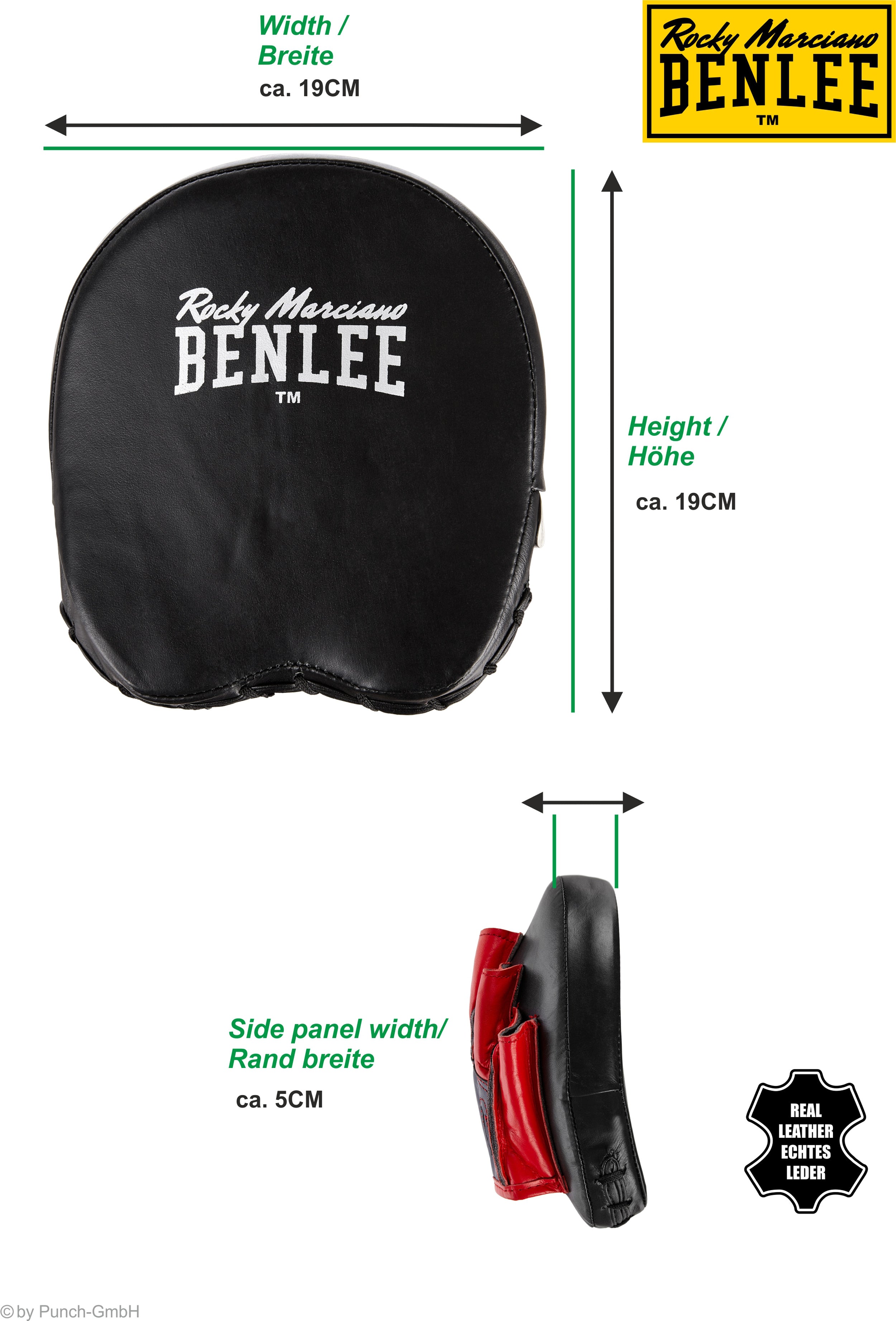 BenLee Boon Pads size