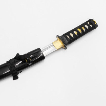 Coltello Tanto in Acciaio Nero da Allenamento