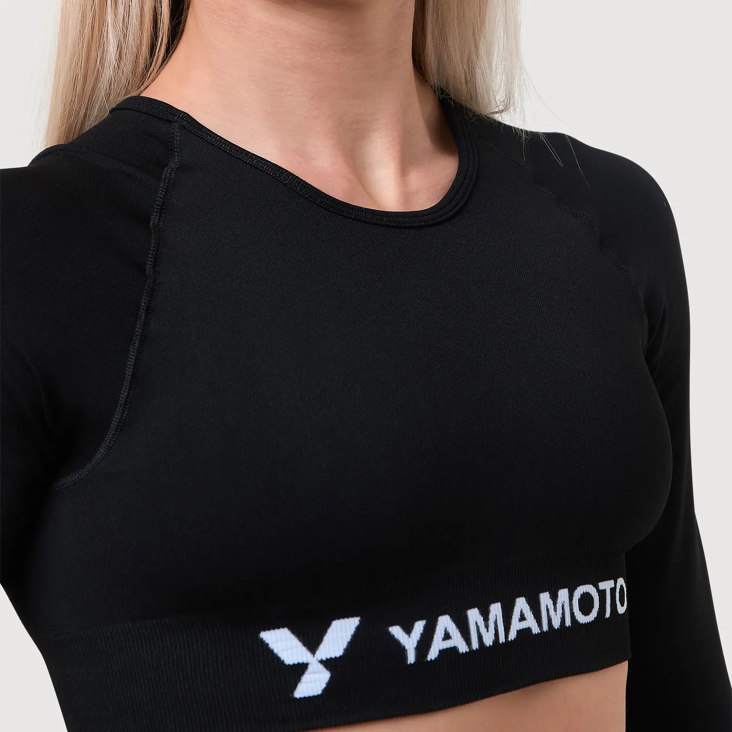 Crop Top Manica Lunga Yamamoto