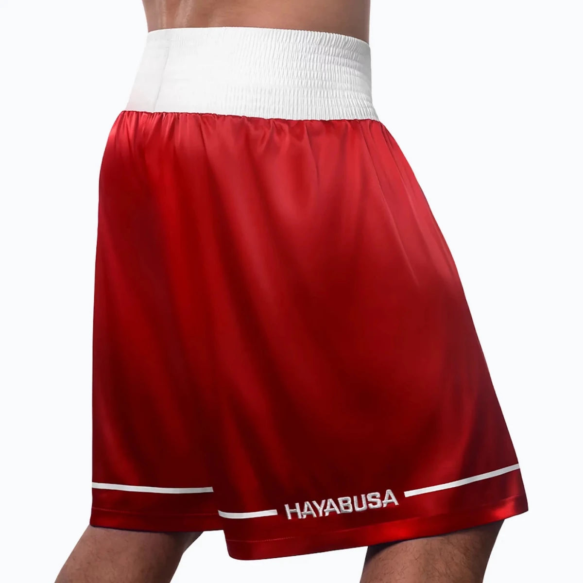 Hayabusa red retro boxing shorts