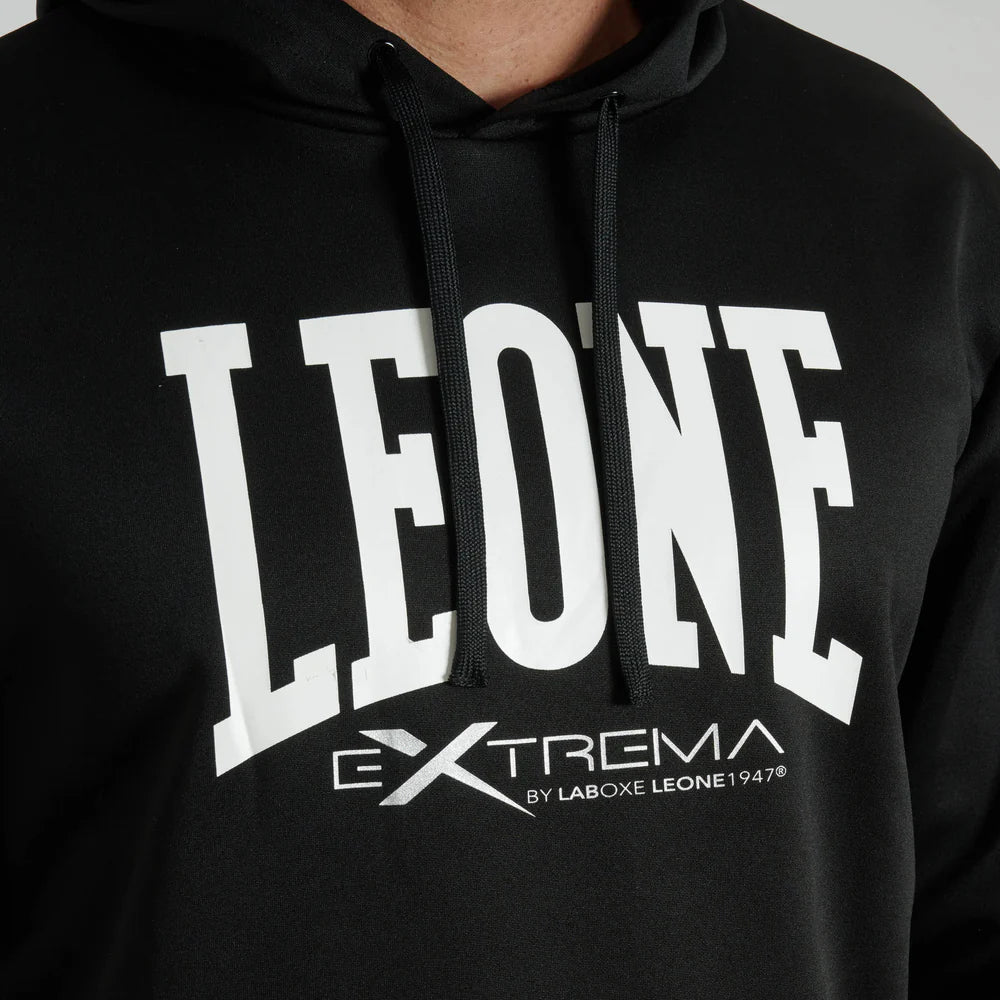 Sweat à capuche avec logo Leone