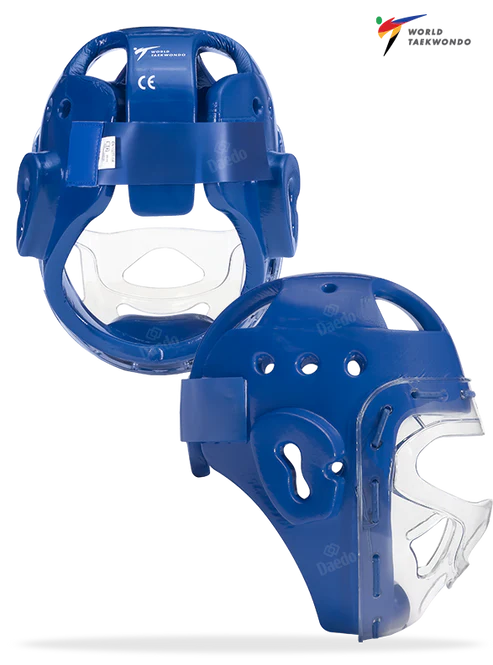 Casco de Taekwondo para Niños DAEDO con Visera Homologado WT
