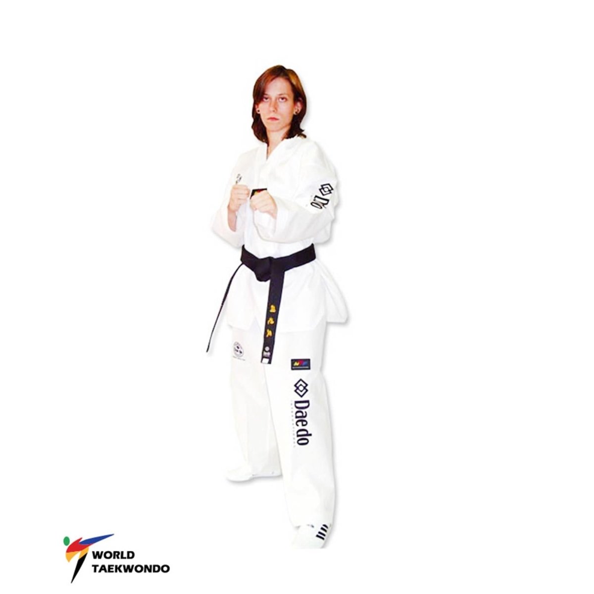 DOBOK WTF Collo Bianco Seoul a Costine - Fight Club Store