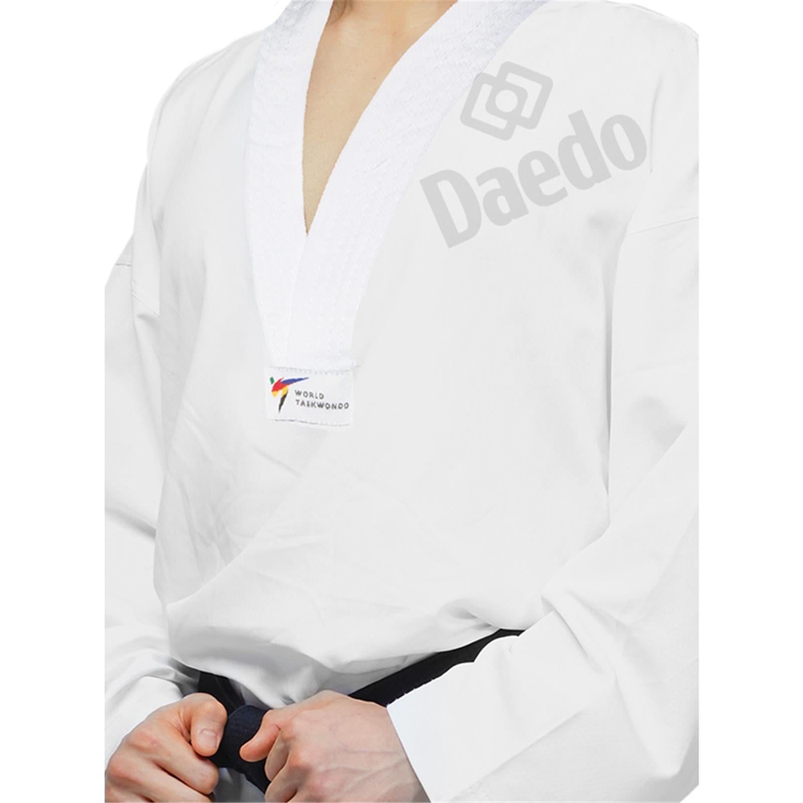 DOBOK Daedo Cuello Blanco Ultraligero WT