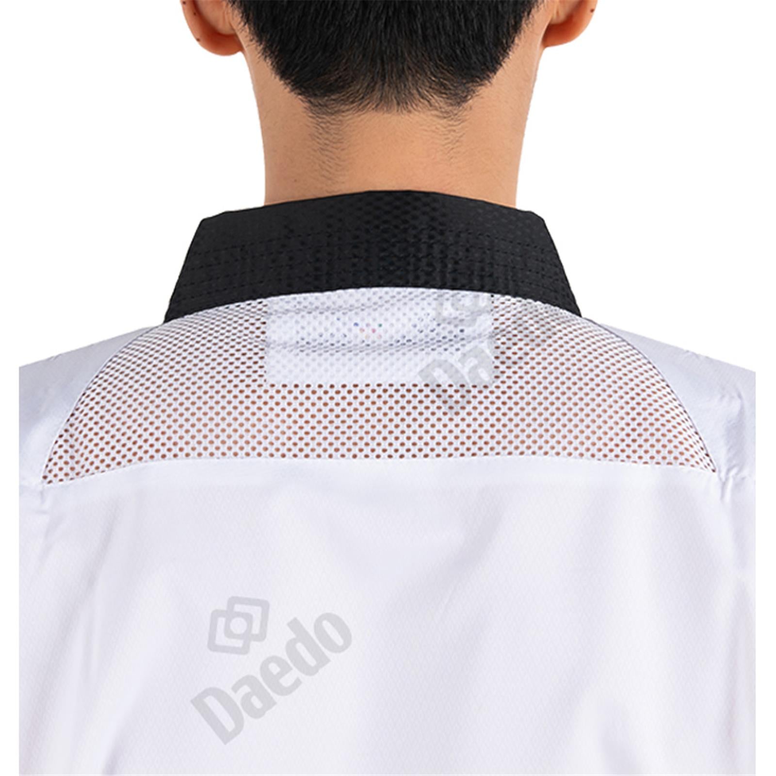 Dobok Daedo Cuello Negro Ultraligero 40 Gsm WT