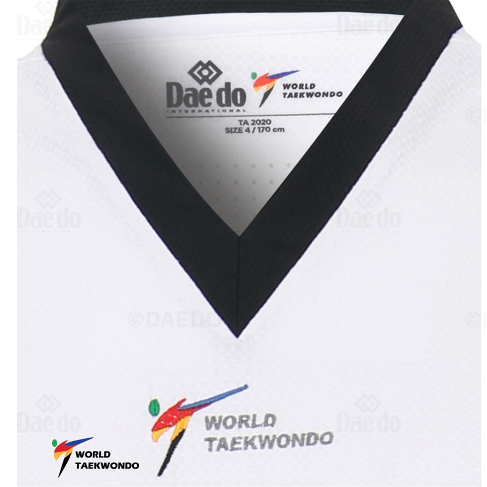 Dobok DAEDO Cuello Negro Modelo Olimpiadas