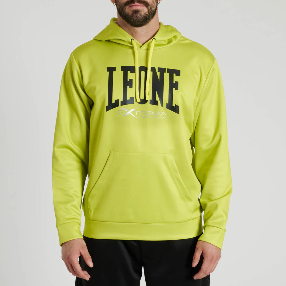Sweat à capuche avec logo Leone