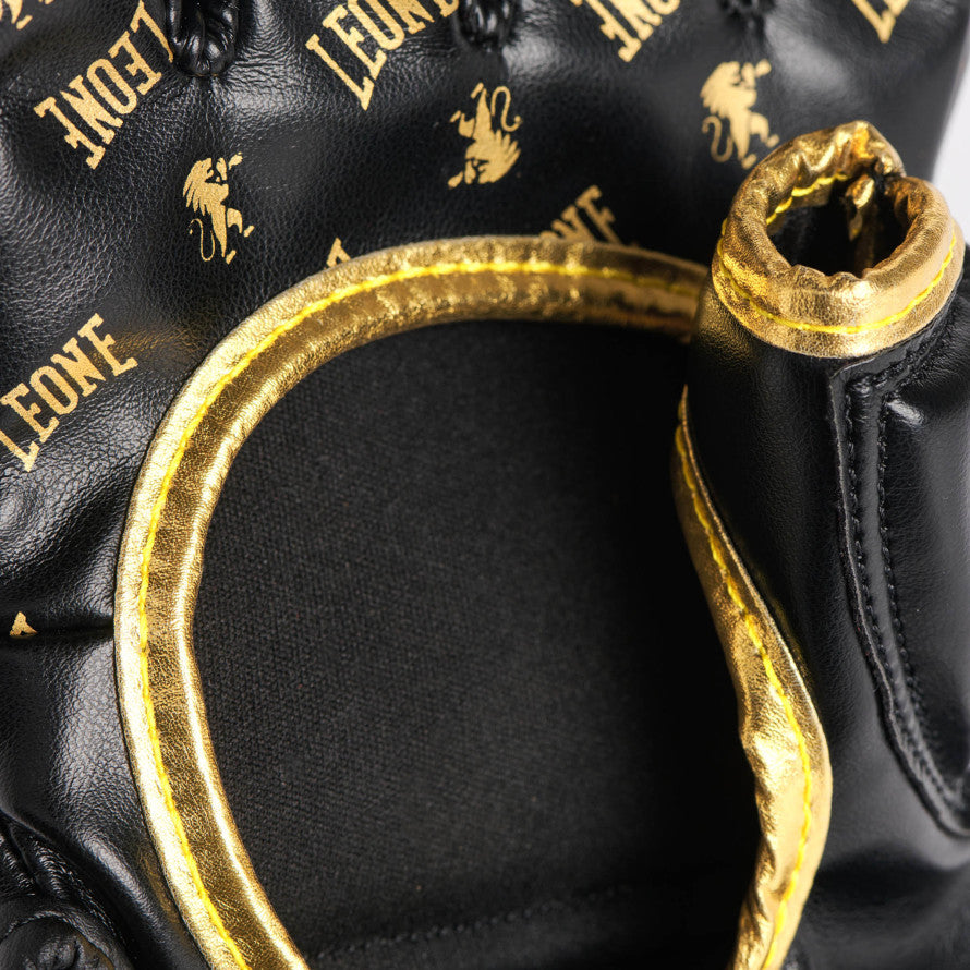 Guantes de artes marciales mixtas Leone DNA con cobertura para el pulgar