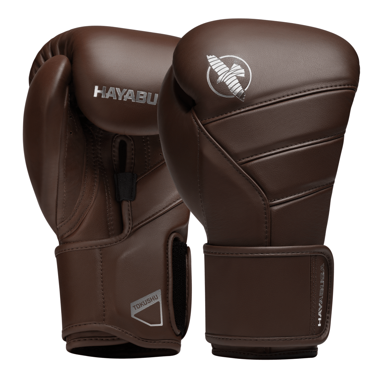 Par de luvas marrons Hayabusa T3 Kanpeki estilo vintage