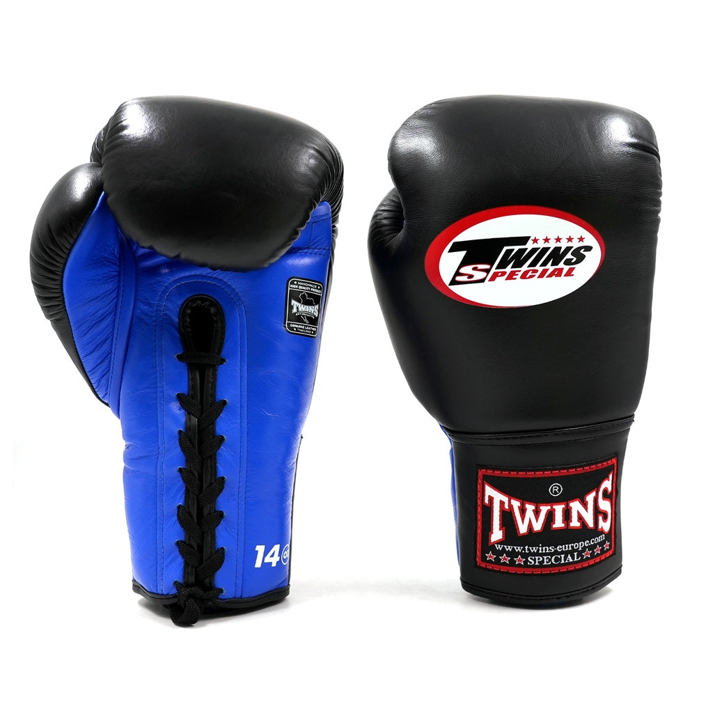 Guantoni Twins Special Schnürhandschuhe – Einfarbiges Leder