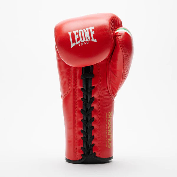 Guantes con cordones Leone Shock Boxeo Plus