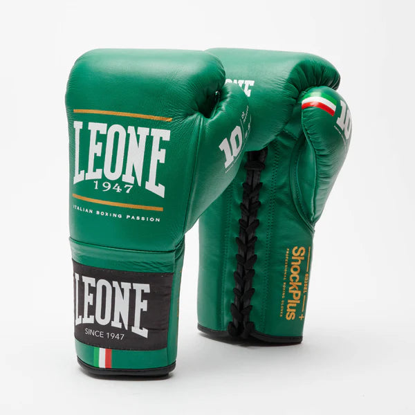Guantes con cordones Leone Shock Boxeo Plus