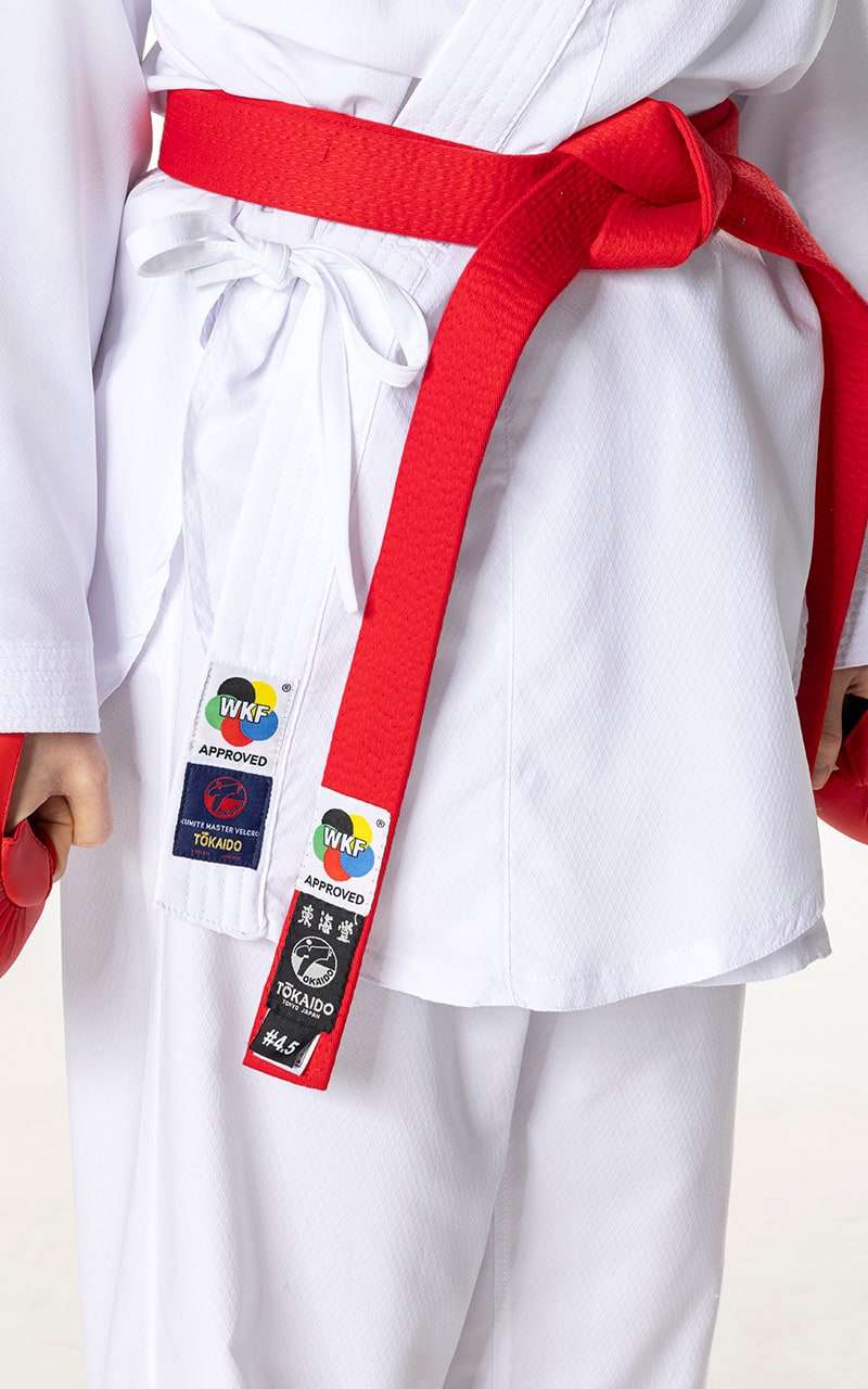 KARATEGI KUMITE Tokaido WKF Velcro Ajuste Delgado