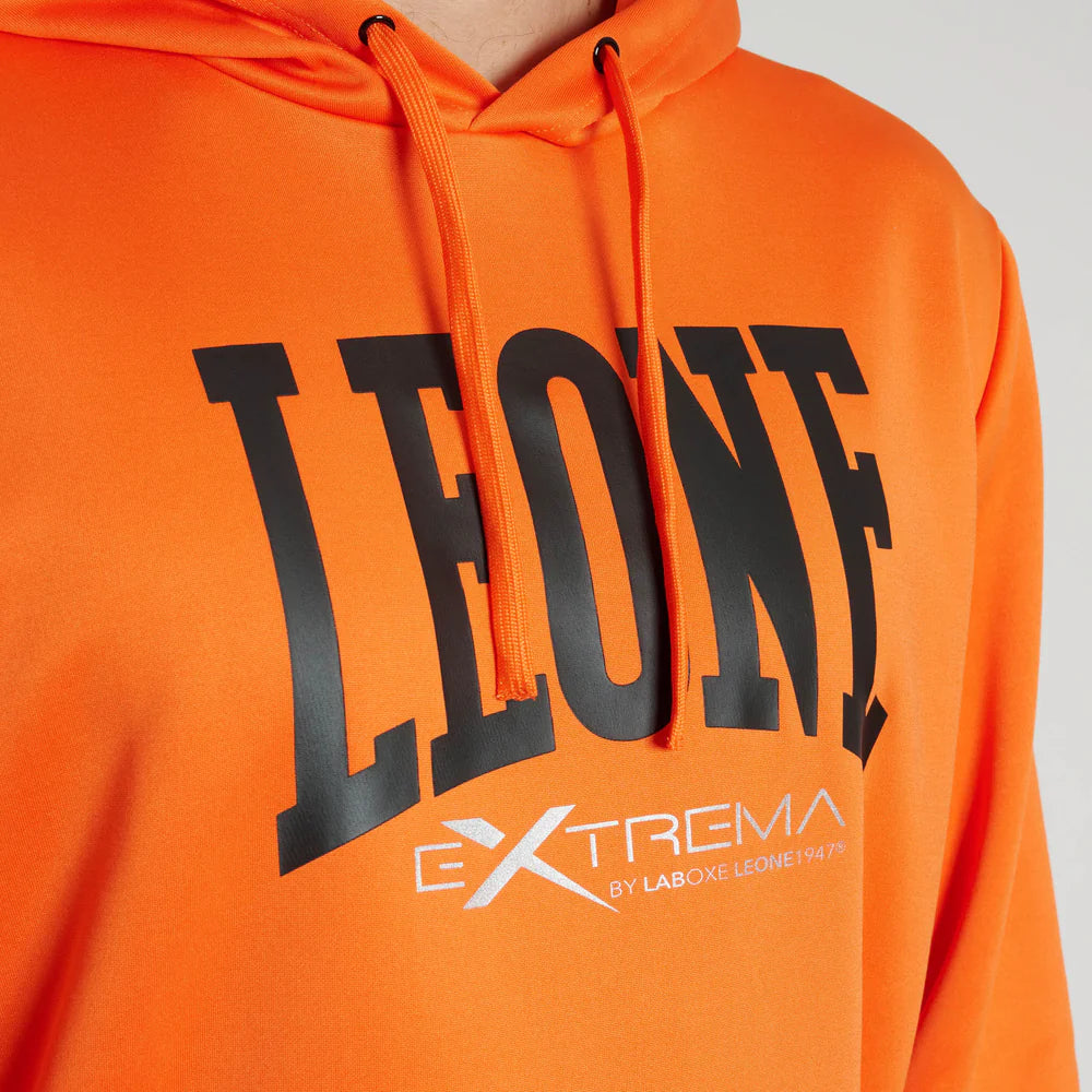 Sweat à capuche avec logo Leone