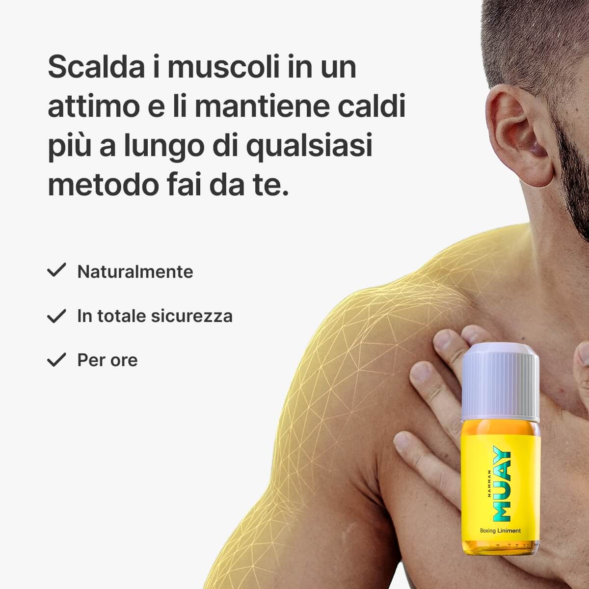 Aceite Tailandés Namman Muay 120 ml | Aceite Calentador Muscular