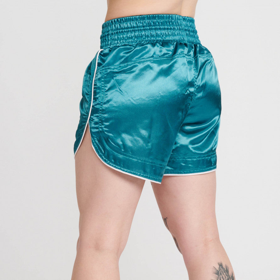 Pantalones cortos de Muay Thai para mujer Leone Básico