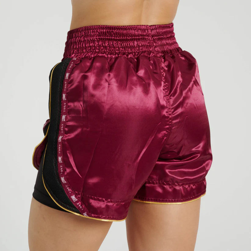 Pantalón corto con short Leone clásico para mujer