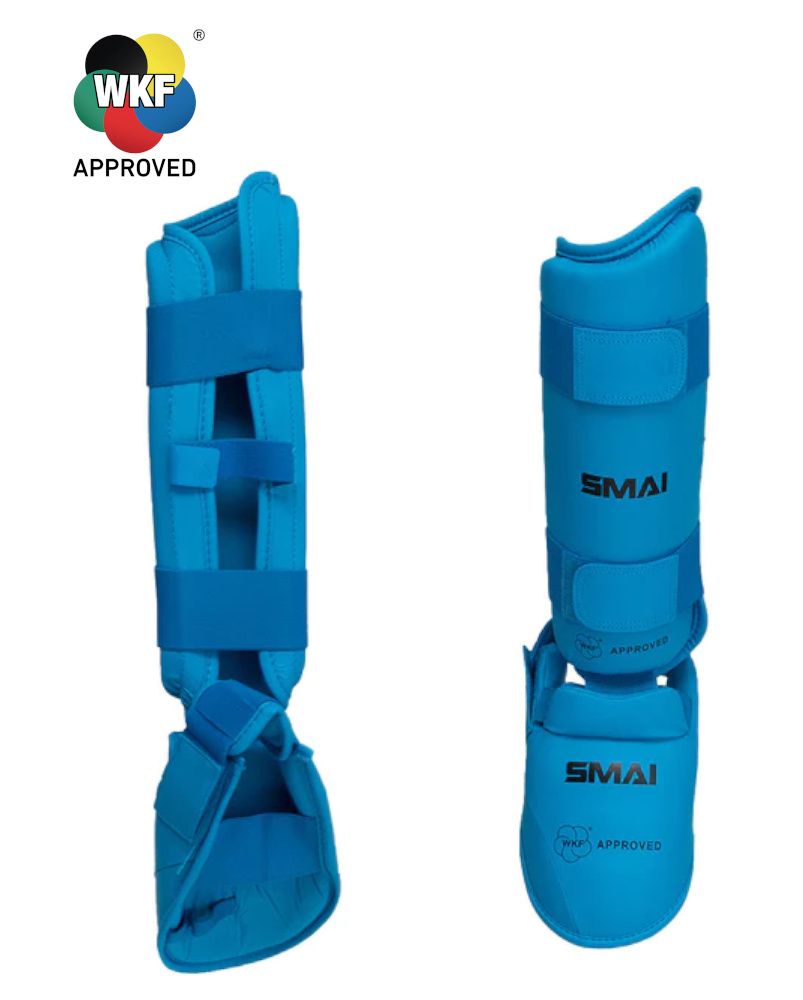 WKF SMAI Karate Shin Guards
