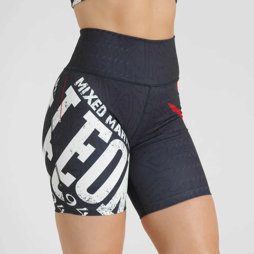 Pantalones cortos de compresión para mujer Leone Instinto Primal | Pantalones cortos para mujer MMA