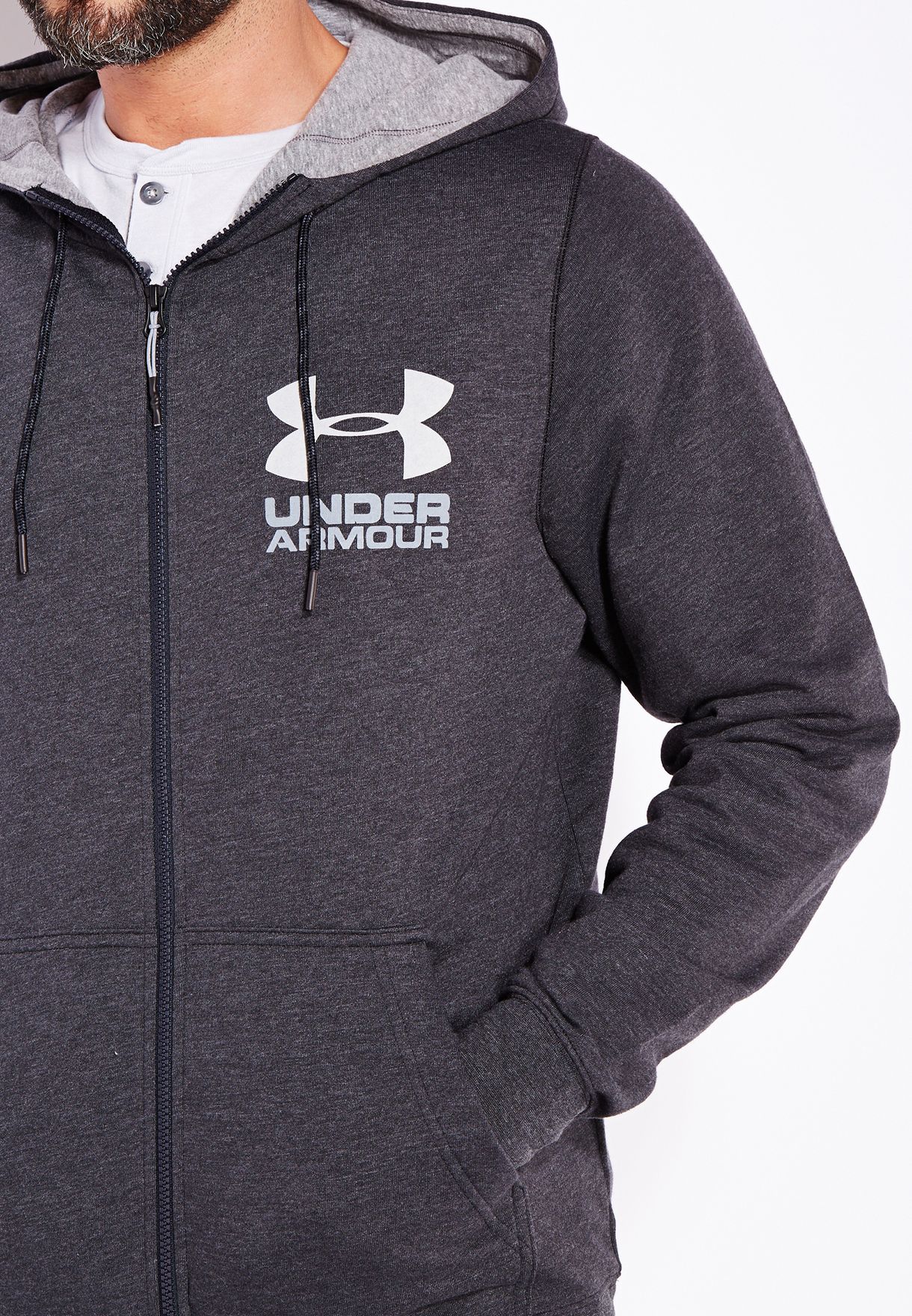 Sudadera Under Armour Triblend con cremallera completa