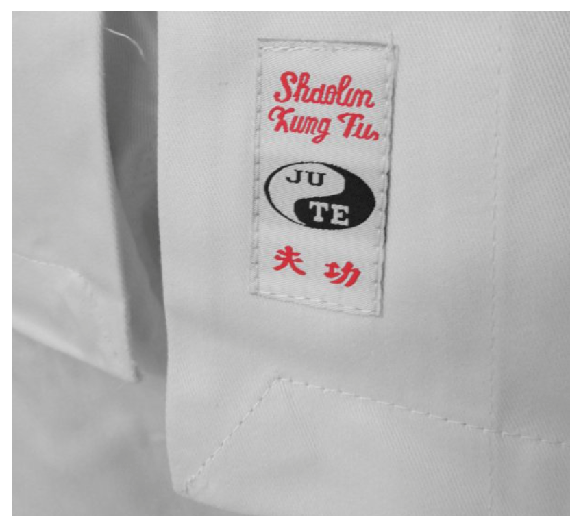 Uniforme de Kung Fu Shaolin blanco de algodón